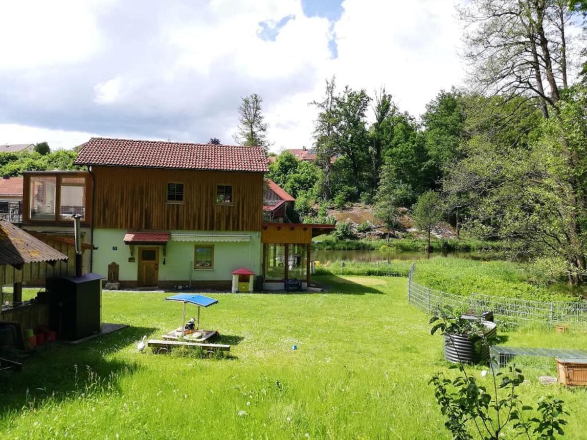 Ferienwohnung Und Sommerhaus Unter Der Burg Falkenberg  Kültér fotó