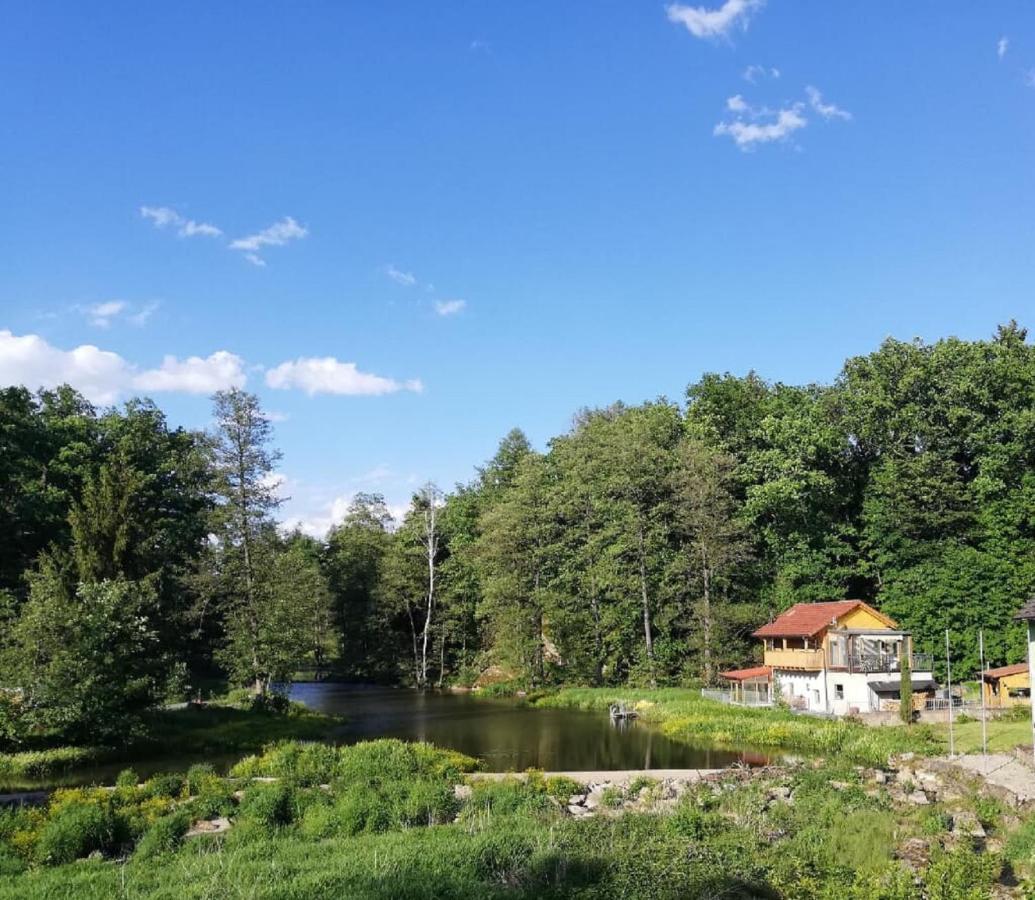 Ferienwohnung Und Sommerhaus Unter Der Burg Falkenberg  Kültér fotó