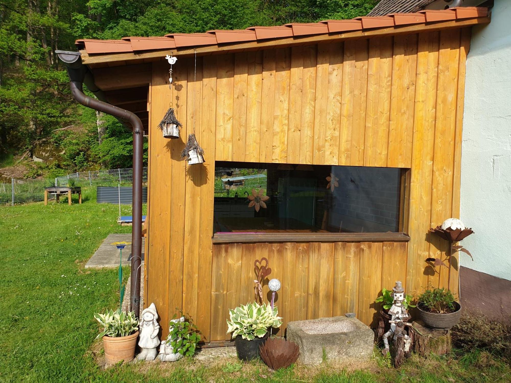 Ferienwohnung Und Sommerhaus Unter Der Burg Falkenberg  Kültér fotó